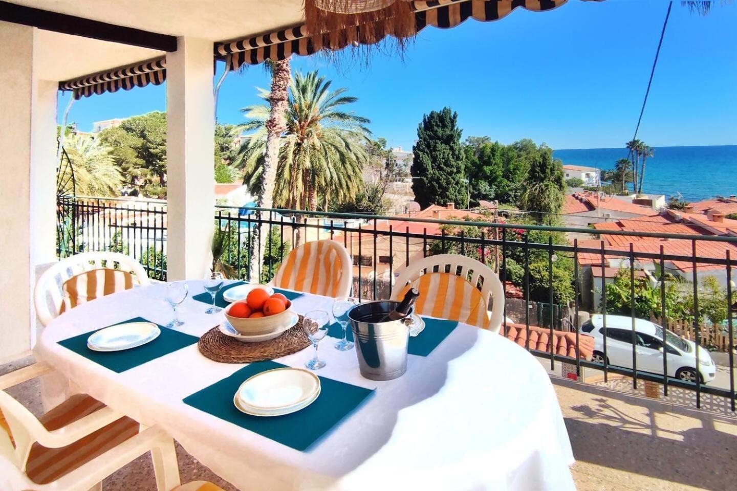 Casona Del Mar Terraza Y Vistas Al Mediterraneo 엘 캄펠로 외부 사진