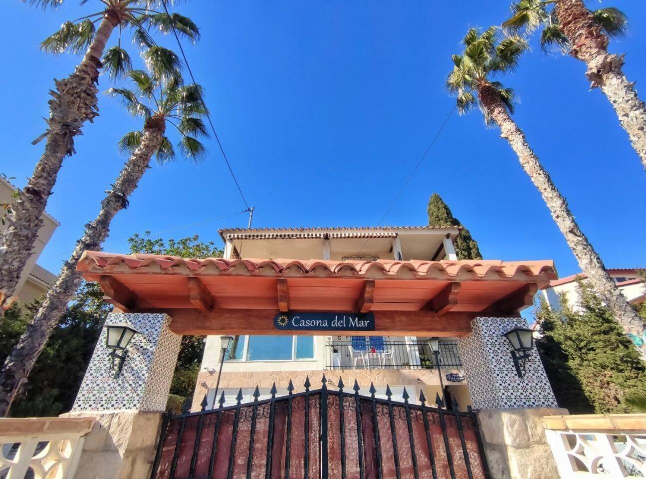 Casona Del Mar Terraza Y Vistas Al Mediterraneo 엘 캄펠로 외부 사진